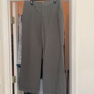 Woman’s pin stripe dress pants